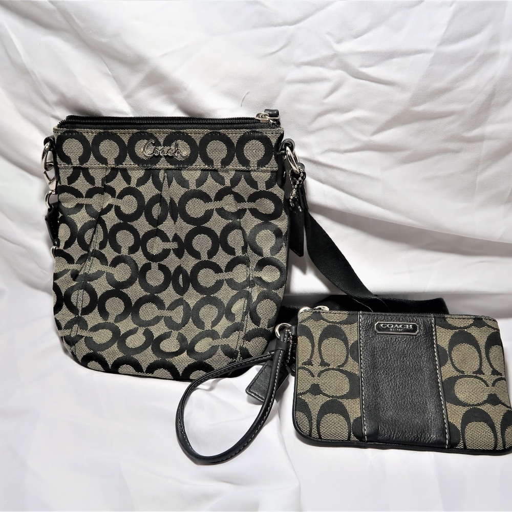 Coach Crossbody Bag and Wristlet